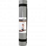 Коврик для йоги «Miniso» 5 мм, серый, 2009956510104