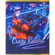 Тетрадь общая «Тетрадофф» Спорткар, арт. R210/2, клетка, 48 листов