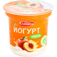 

Йогурт"МОЯ СЛАВИТА"(ст,персик,2.0%)140г