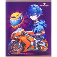 Тетрадь общая «Тетрадофф» Мото, арт. F210/4, клетка, 48 листов