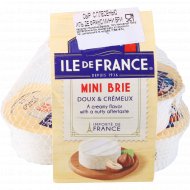 Сыр с плесенью «Ile de France» Brie мини, 50%, 125 г