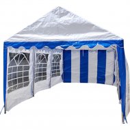 Торговая палатка «Sundays» Party 3x6, белый/синий