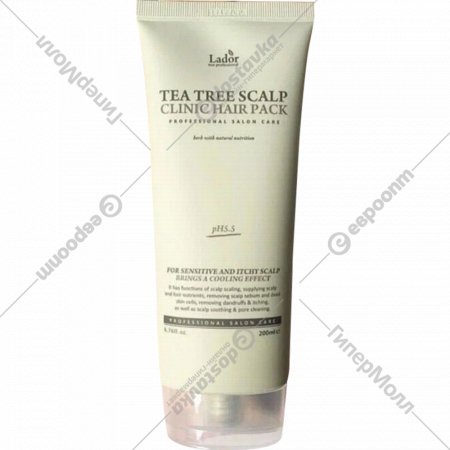 Маска «La'dor» Tea Tree Scalp Clinic Hair Pack, 200 г