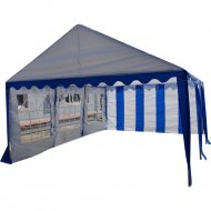 Торговая палатка «Sundays» Party 4x6, белый/синий