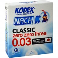 Презервативы «KODEX» Classic 0.03 Inv, 3 шт