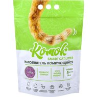 Наполнитель для туалета «Комок» Smart Cat Litter, lotus, 1.8 кг