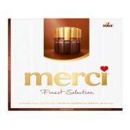 Набор шоколада «Merci» ассорти из темного шоколада, 250 г