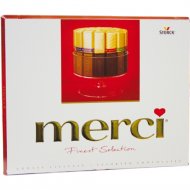 Набор шоколада «Merci» ассорти из молочного шоколада, 250 г