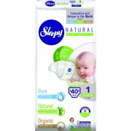 Подгузники детские «Sleepy Natural» Jumbo Pack Newborn, 40 шт