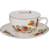 Чашка с блюдцем «Lefard» Strawberry, 85-1908, 300 мл
