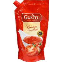 

Кетчуп "GUSTO" (томатный,дой-пак) 450г