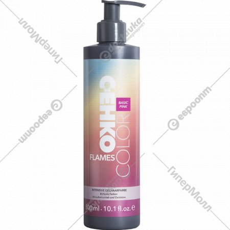 Гель-краска для волос «C:EHKO» Сolor Flames, розовый, 300 мл