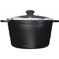 Кастрюля «Нева Металл Посуда» Черный гранит, 186660, 6 л
