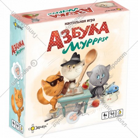 Настольная игра «Эврикус» Азбука Мурррзе, BG-17079