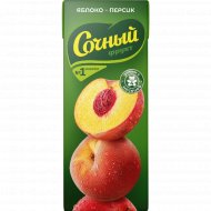 Нектар детский «Сочный фрукт» яблоко-персик, 200 мл