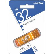 USB-флеш «Smartbuy» Glossy series Orange, 32GB