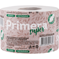 

Бумага туалетная "PRIMERA" (super) 1шт