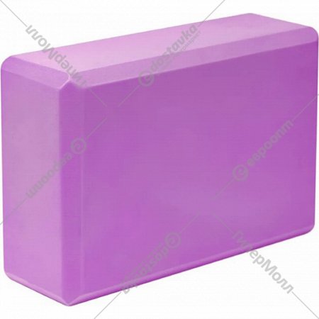 Блок для йоги «Sundays Fitness» IR97416, фиолетовый