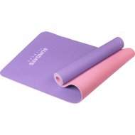 Коврик для йоги и фитнеса «Sundays Fitness» LKEM-3039B, фиолетовый/розовый