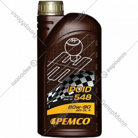 Масло трансмиссионное «Pemco» iPoid 548 80W-90 GL-4, PM0548-1, 1 л