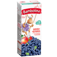 

Нектар "BAMBOLINA" (ябл/черника) 0.2л