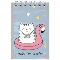

Блокнот"КОТИКИ"(ф. А7, 40л, ANU-7/40-14)