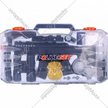 Игровой набор полицейского «Darvish» DV-T-1642, 10 предметов