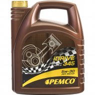 Масло моторное «Pemco» iDrive 345 5W-30 SN/CH-4, PM0345-5, 5 л