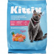 Корм для кошек «Kittix» для стерилизованных, кролик, 300 г