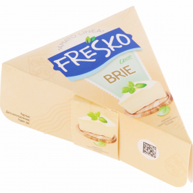 Сыр мягкий «Fresko» Brie с белой пле­се­нью, 50%, 125 г