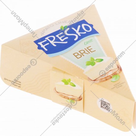 Сыр мягкий «Fresko» Brie с белой плесенью, 50%, 125 г
