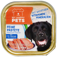 

Корм д/соб."MY HAPPY PETS"(пашт/лос)300г