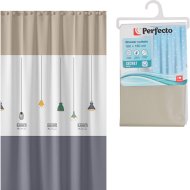 Шторка для ванной «Perfecto Linea» Secret, 36-118101, лампы, 180х180 см
