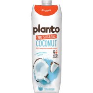 Напиток кокосовый «Planto» без сахара, 1 л