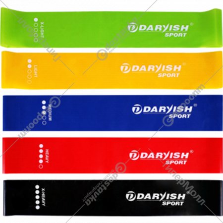 Набор эспандеров «Darvish» DV-S-109, 5 шт