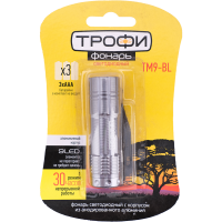 

Фонарь "ТРОФИ(9xLED,алюм,3хААА,бл)