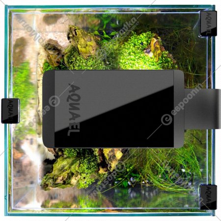 Аквариум «Aquael» Shrimp Set Smart D&N, черный, 20x20x25 см, 10 л