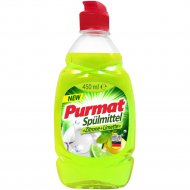 Гель для мытья посуды «Purmat Zitrone + Limette» 450 мл