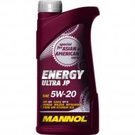 Масло моторное «Mannol» Energy Ultra JP 5W20 API SN, MN7906-1, 1 л