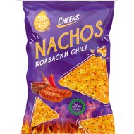 Снеки кукур.«NACHOS»(колбаски chili)130г