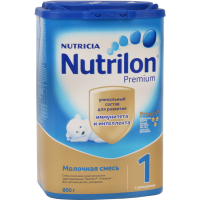 

Молоч.смесь"NUTRILON 1"PREM.(c рожд)800г