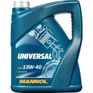 Масло моторное «Mannol» Universal 15W40 SG/CD, MN7405-5, 5 л