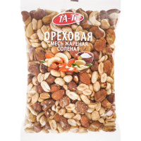 

Смесь "ОРЕХОВАЯ" (соленая,жареная) 400г