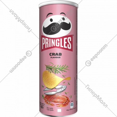 Чипсы «Pringles» краб, 165 г