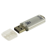 

USB флеш"SMARTBUY"(SB32GBVC-S V-Cut Silv