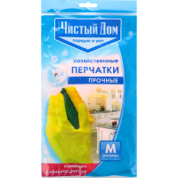 

Перчатки хозяйственные "ЧИСТЫЙ ДОМ" (М)