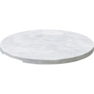 Блюдо «Liberty Jones» Marm, LJ000039, белый мрамор, 30х30х1.7 см