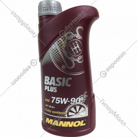 Масло трансмиссионное «Mannol» Basic Plus 75W90 GL-4+, MN8108-1, 1 л
