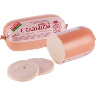 Колбаса вареная «С сальцем» первого сорта, 580 г