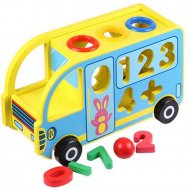 Развивающая игрушка «Darvish» Сортер: Автомобиль с цифрами, DV-T-1620